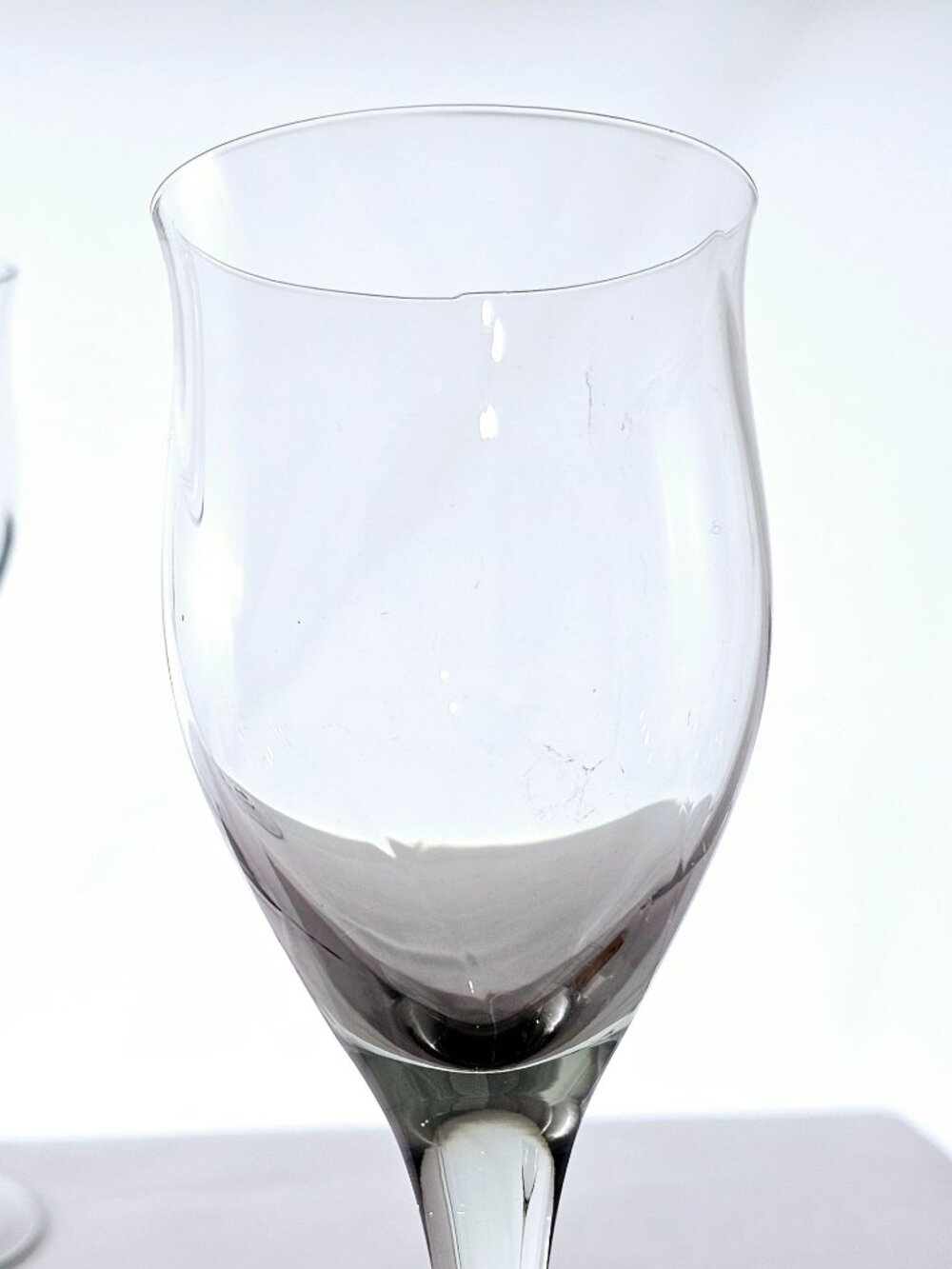 Noritake Royal Pierpont Gray Wine Glass 8.5" - Picture 4 of 8